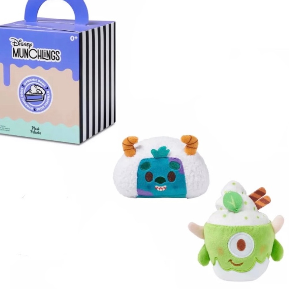 Disney Munchlings Dynamic Duos Plush